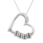 Personalized Heart Necklaces Women Jewelry Custom Name Necklaces & Pendants Mothers Day Gift