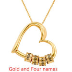 Personalized Heart Necklaces Women Jewelry Custom Name Necklaces & Pendants Mothers Day Gift