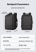 A Large Capacity Backpack For Men's Commuting Travel