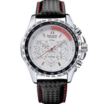Wholesale Original   1010 Leather Strap 3ATM Waterproof Quartz Luxury Business Mens Watches