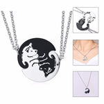 Titanium Steel Necklaces For Lovers