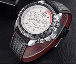 Wholesale Original   1010 Leather Strap 3ATM Waterproof Quartz Luxury Business Mens Watches