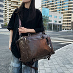 One Shoulder Simple Crossbody Business Backpack