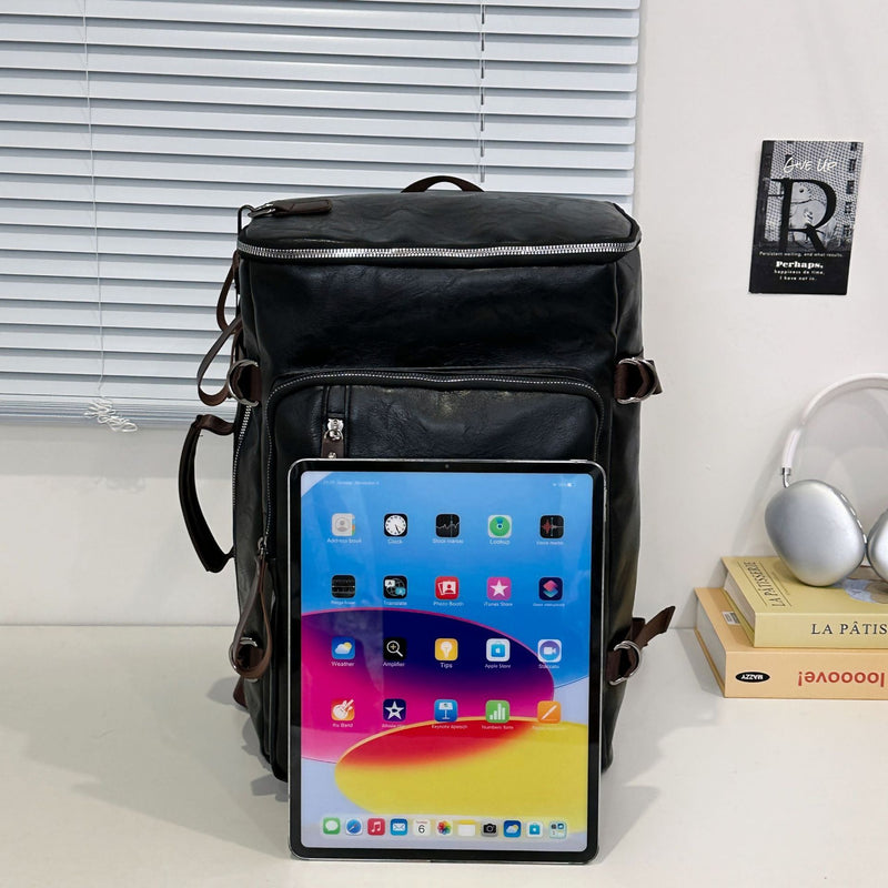 One Shoulder Simple Crossbody Business Backpack