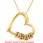 Personalized Heart Necklaces Women Jewelry Custom Name Necklaces & Pendants Mothers Day Gift