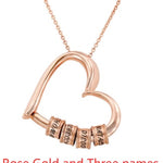 Personalized Heart Necklaces Women Jewelry Custom Name Necklaces & Pendants Mothers Day Gift