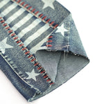 Vintage Star Pattern Jeans Forbidden Platform - Temu