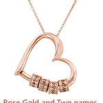 Personalized Heart Necklaces Women Jewelry Custom Name Necklaces & Pendants Mothers Day Gift