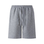 American Summer Men's Solid Color Heavy Jacquard Shorts Men