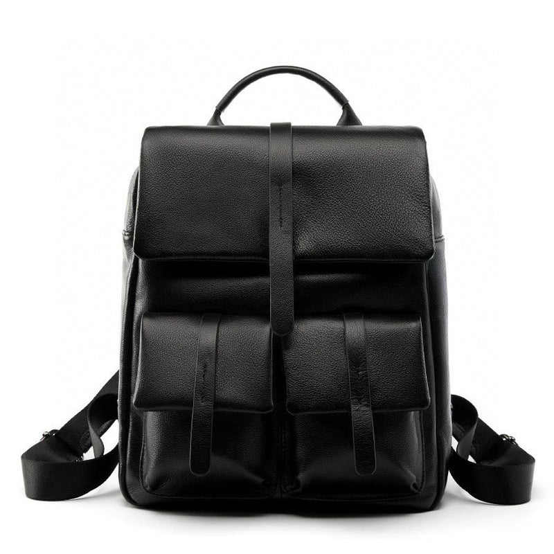 Solid Color Large Capacity Backpack