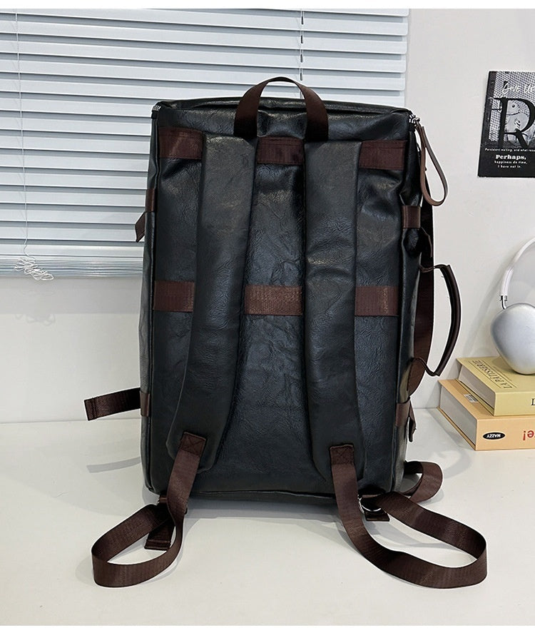 One Shoulder Simple Crossbody Business Backpack