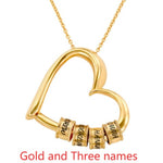 Personalized Heart Necklaces Women Jewelry Custom Name Necklaces & Pendants Mothers Day Gift