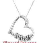 Personalized Heart Necklaces Women Jewelry Custom Name Necklaces & Pendants Mothers Day Gift