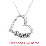 Personalized Heart Necklaces Women Jewelry Custom Name Necklaces & Pendants Mothers Day Gift